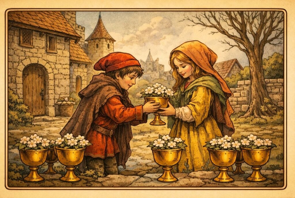 Tarocco il 6 di Coppe TarotKhan