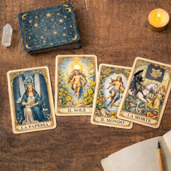 Mazzo TarotKhan Stampabile — 22 Arcani Maggiori PDF